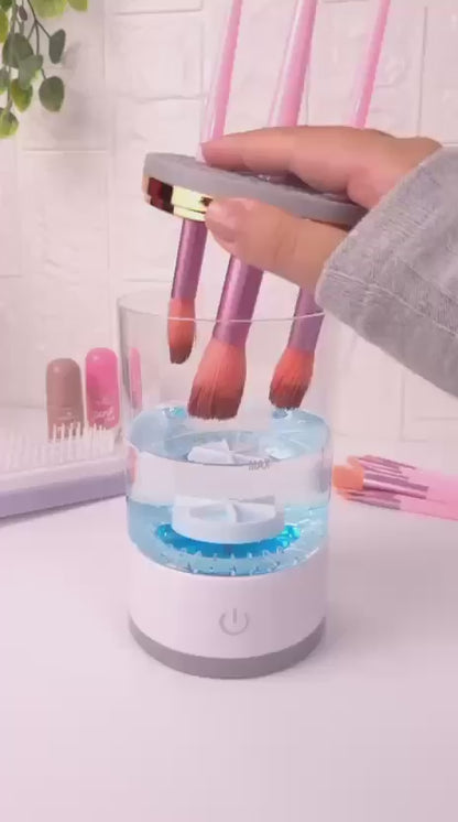 Maquina limpiadora de brochas